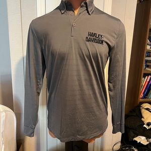Genuine Harley-Davidson Long Sleeve Polo Mens XL